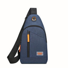 Casual Men's Chest Bag Large Capacity Messenger Single Back