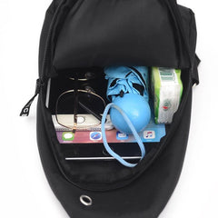Men's Crossbody Chest Bag Large capacity Backpack Travel Sport Sling Bag