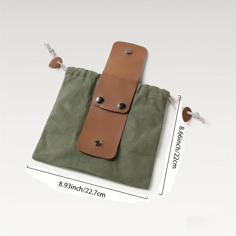 Outdoor Folding Foraging Bag Fruit Picking Bag Hanging Waist Bag