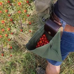 Outdoor Folding Foraging Bag Fruit Picking Bag Hanging Waist Bag