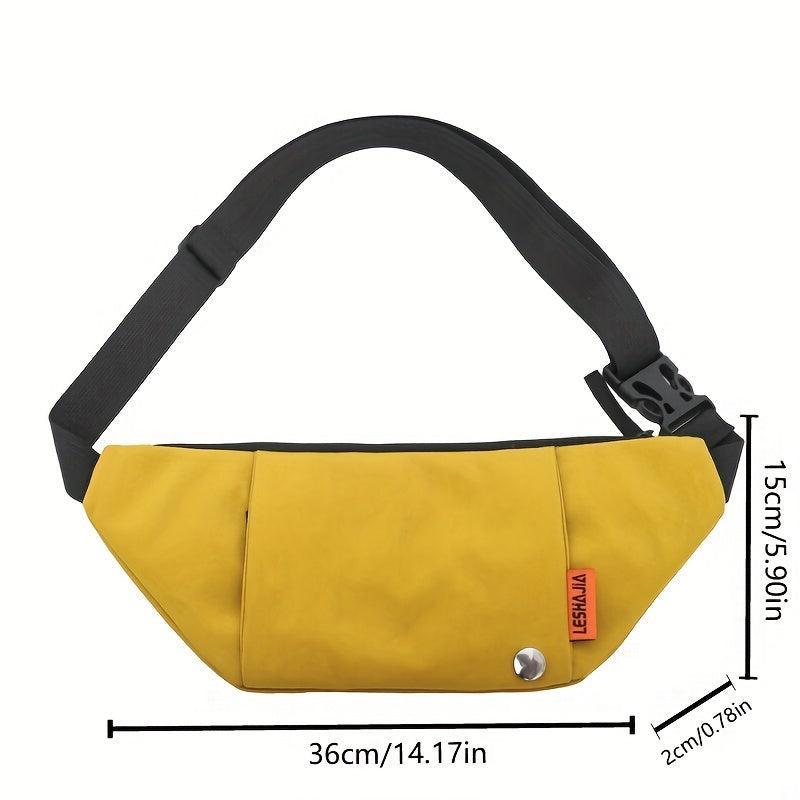 Sports Casual Chest Bag Nylon Waterproof Waist Bag
