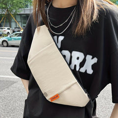 Sports Casual Chest Bag Nylon Waterproof Waist Bag