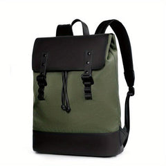 Casual Business Laptop Backpack Large Capacity Buckle Flap Lightweight
