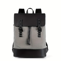 Casual Business Laptop Backpack Large Capacity Buckle Flap Lightweight