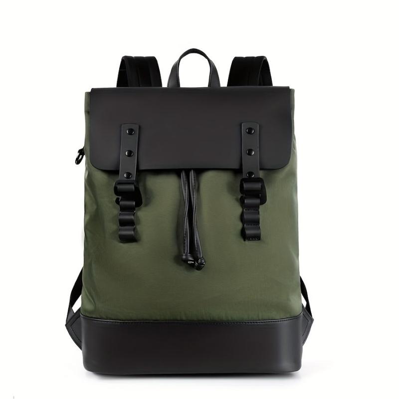 Casual Business Laptop Backpack Large Capacity Buckle Flap Lightweight