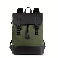 Casual Business Laptop Backpack Large Capacity Buckle Flap Lightweight