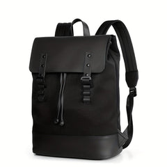 Casual Business Laptop Backpack Large Capacity Buckle Flap Lightweight