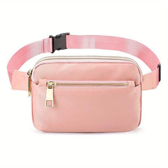 Casual Waist Bag Crossbody Bag Adjustable Strap for Outdoors