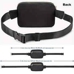 Casual Waist Bag Crossbody Bag Adjustable Strap for Outdoors