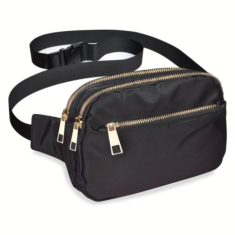 Casual Waist Bag Crossbody Bag Adjustable Strap for Outdoors