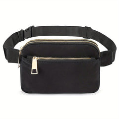 Casual Waist Bag Crossbody Bag Adjustable Strap for Outdoors