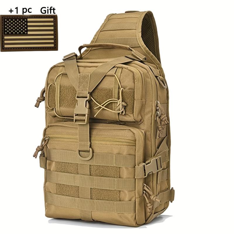 Men's Tactical Single Shoulder Bag Army Bags Military Hiking Camping Bag