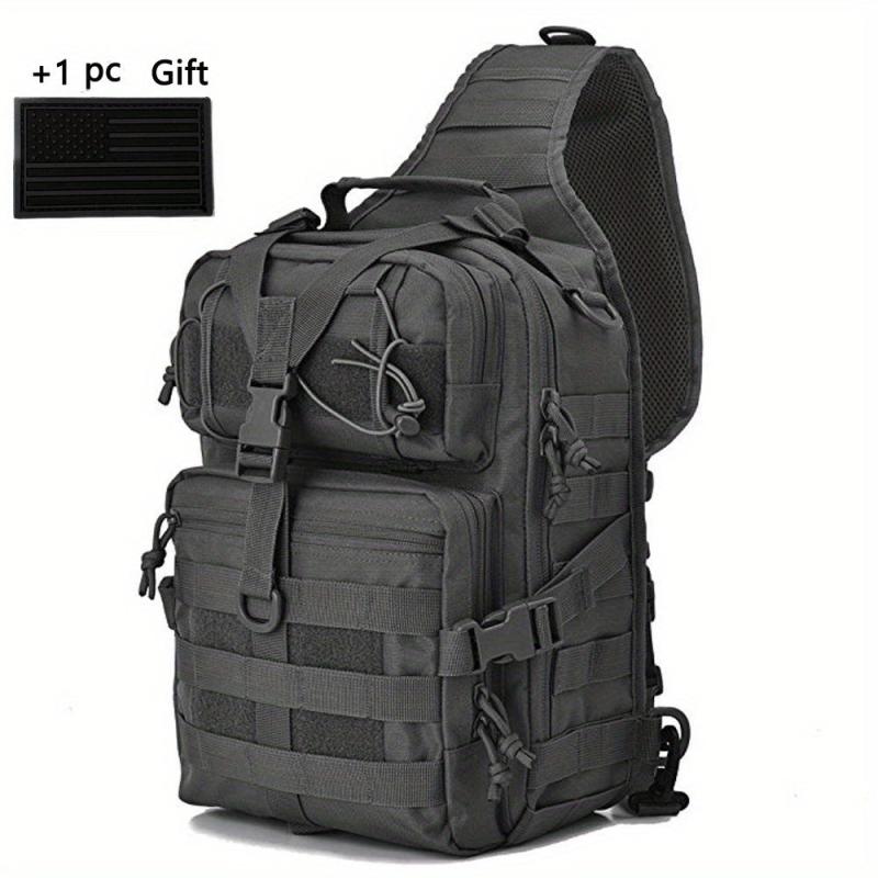 Men's Tactical Single Shoulder Bag Army Bags Military Hiking Camping Bag