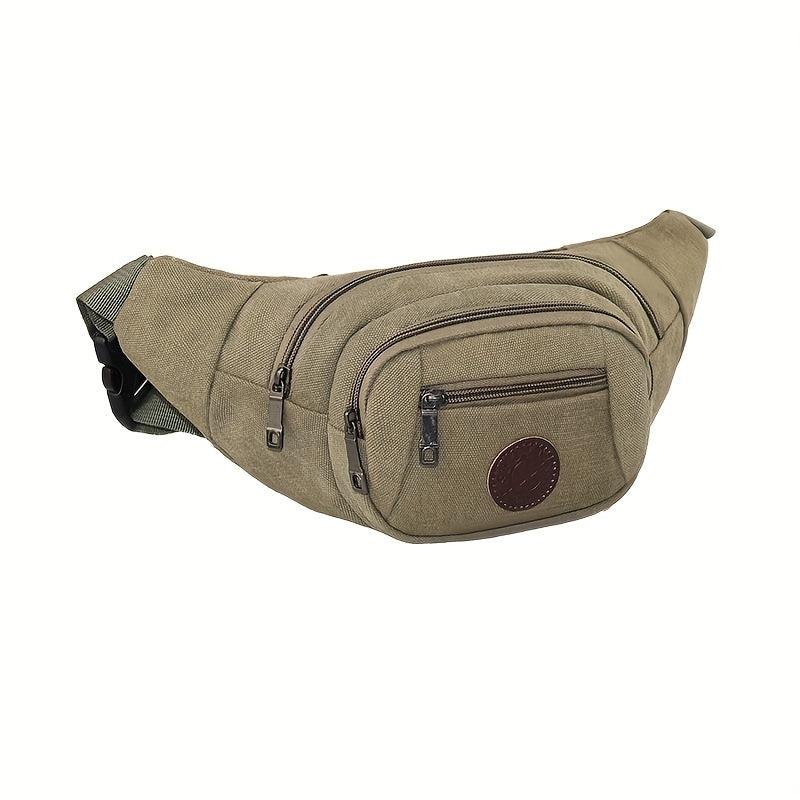 Men's Nylon Waist Bag Fanny Pack For Outdoor Sports Running Cycling