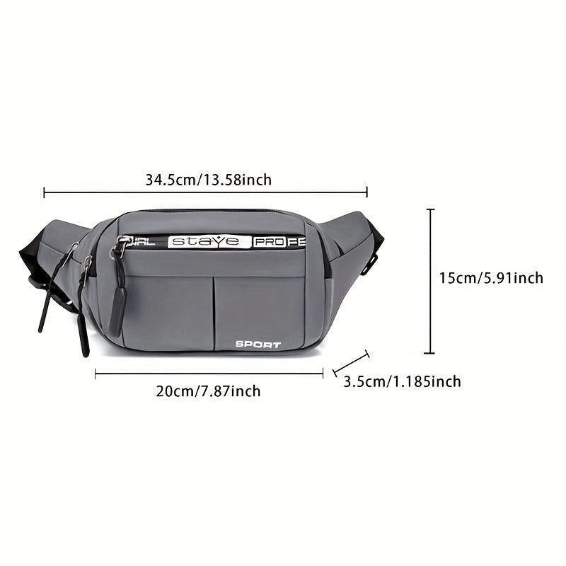 Men's Waist Bag Fanny Pack for Outdoor Sports Hiking Cycling