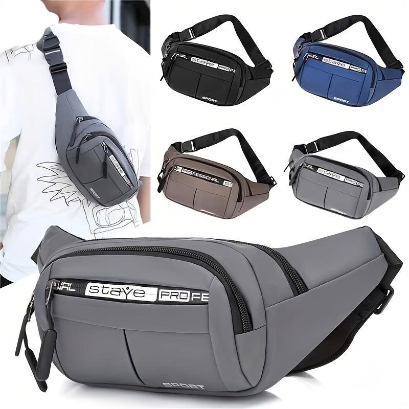 Men's Waist Bag Fanny Pack for Outdoor Sports Hiking Cycling