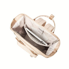 Casual Tote Laptop Backpack Waterproof Nylon School Bag