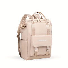 Casual Tote Laptop Backpack Waterproof Nylon School Bag