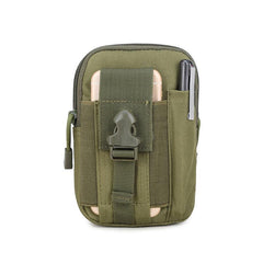 Men's Tactical Belt Canvas Waist Bag Sports Bag