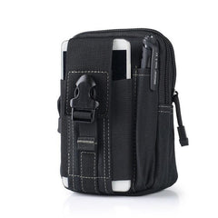 Men's Tactical Belt Canvas Waist Bag Sports Bag