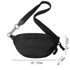 Men Women Couples Casual Large Capacity Waist Bag Lightweight Portable