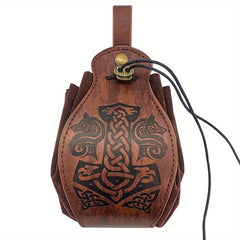Viking Style Medieval Vintage Adjustable Waist Bag