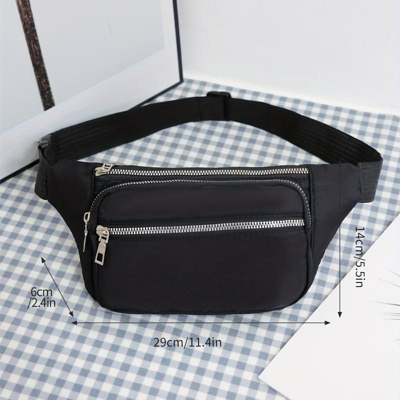 Men's Waterproof Waist Bag for Sports Running Hiking