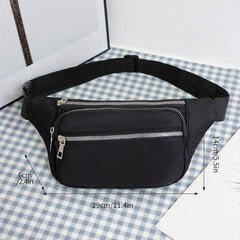 Men's Waterproof Waist Bag for Sports Running Hiking