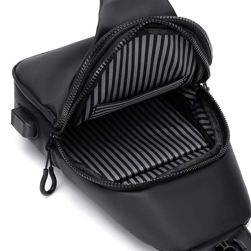 Men's Large Capacity Chest Bag Outdoor Shoulder Bag