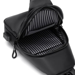 Men's Large Capacity Chest Bag Outdoor Shoulder Bag