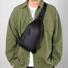 Men's Large Capacity Chest Bag Outdoor Shoulder Bag