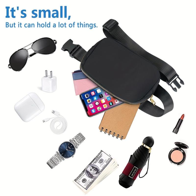 Adjustable Strap Waist Bag for Workout Running Traveling Hiking