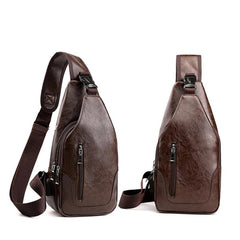 Men's Large Capacity Crossbody Bag Chest Bag