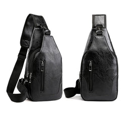 Men's Large Capacity Crossbody Bag Chest Bag