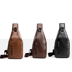Men's Large Capacity Crossbody Bag Chest Bag