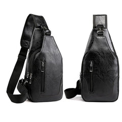 Men's Large Capacity Crossbody Bag Chest Bag