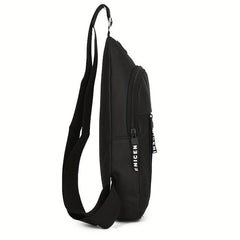Men's Casual Large Capacity Chest Bag Multifunctional Crossbody Bag