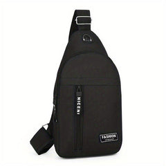 Men's Casual Large Capacity Chest Bag Multifunctional Crossbody Bag