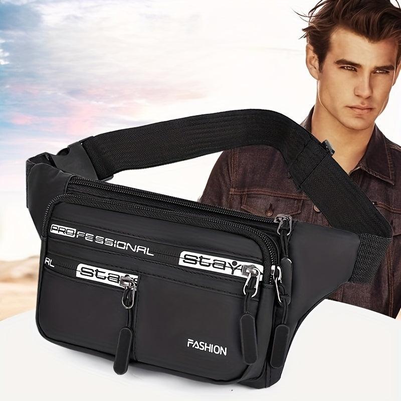 Men's Waist Bag Fanny Pack Chest Bag for Outdoor Activities