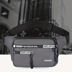 Men's Waist Bag Fanny Pack Chest Bag for Outdoor Activities