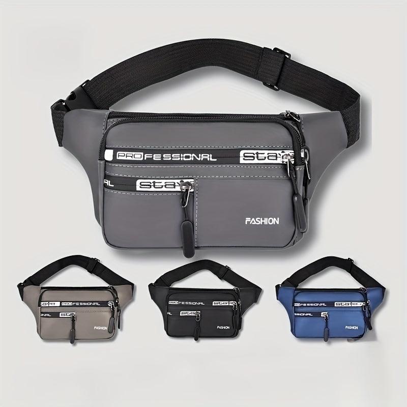 Men's Waist Bag Fanny Pack Chest Bag for Outdoor Activities