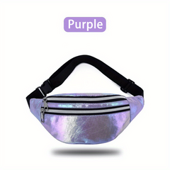 Colorful Laser Fanny Pack for Street Leisure