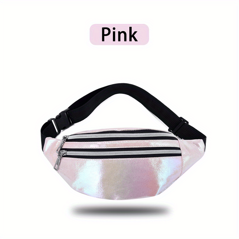 Colorful Laser Fanny Pack for Street Leisure