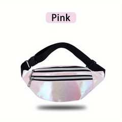 Colorful Laser Fanny Pack for Street Leisure