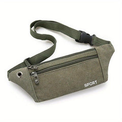 Canvas Waist Bag for Outdoor Mountaineering