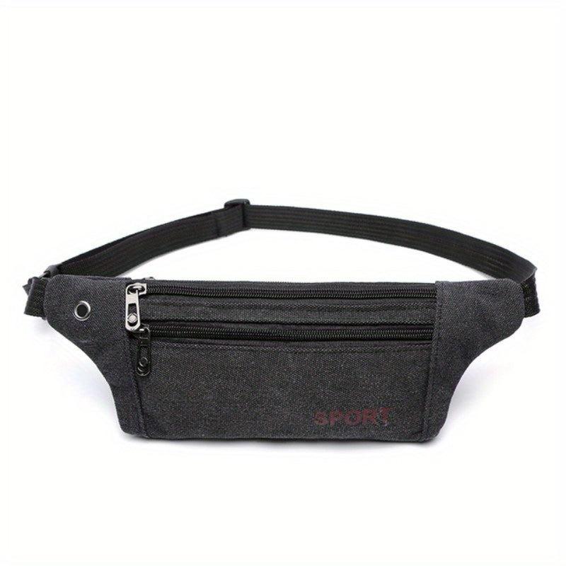 Canvas Waist Bag for Outdoor Mountaineering