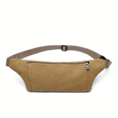 Canvas Waist Bag for Outdoor Mountaineering