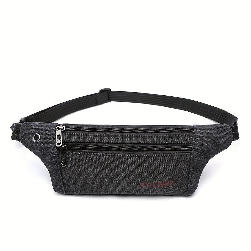 Canvas Waist Bag for Outdoor Mountaineering