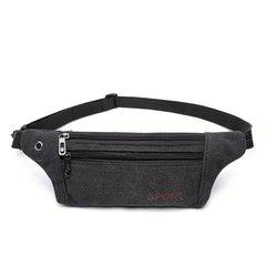 Canvas Waist Bag for Outdoor Mountaineering