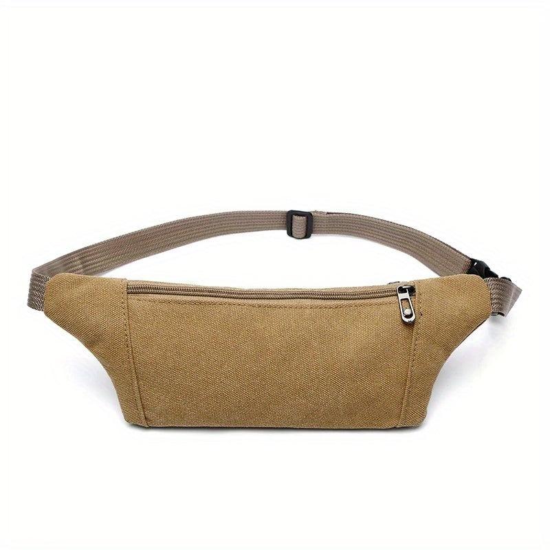Canvas Waist Bag for Outdoor Mountaineering